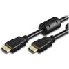 Manhattan Cavo HDMI 19 pin High Speed con Ethernet con Ferrite 3 m