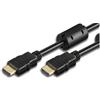 Manhattan Cavo HDMI Standard 19 pin con Ethernet con Ferrite 15 m