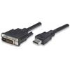 Manhattan Cavo Video da HDMI a DVI-D M/M 1,8 MT