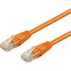 Intellinet Cavo di rete Patch CCA Cat. 6 Arancio UTP 5 m