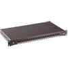 Intellinet Cassetto Ottico 19'' 24 porte LC Duplex Nero