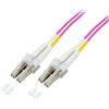 Techly Cavo Fibra Ottica LC/LC 50/125 Multimodale 2 m OM4
