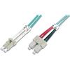 Techly Cavo Fibra Ottica SC/LC 50/125 Multimodale 2 m OM3