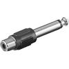 Oem Adattatore Audio 6.3mm Mono Maschio a RCA Femmina
