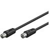 Oem Cavo Antenna TV M/F 2,5 mt nero