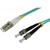 Techly Cavo Fibra Ottica ST/LC 50/125 Multimodale 3 m OM3