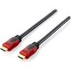 Equip HDMI-cavo Equip Ethernet A -> A St/St 1.00m [119341]