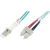 Digitus LWL Patchkabel DIGITUS LC -> SC 5.00m Multimode Duplex OM4 [DK-2532-05-4]