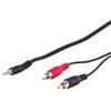 Oem Cavo Stereo Jack 3, 5 mm a 2 x RCA maschio 20,0 mt