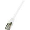 Intellinet Cavo di rete Patch in CCA Schermato Cat. 6 Bianco F/UTP 2 m Bulk