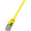 Intellinet Cavo di rete Patch in CCA Schermato Cat. 6 Giallo F/UTP 0,5 m Bulk