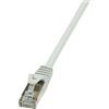 Intellinet Cavo di rete Patch in CCA Schermato Cat. 6 Grigio F/UTP 5 m Bulk