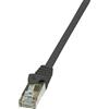 Intellinet Cavo di rete Patch in CCA Schermato Cat. 6 Nero F/UTP 2 m Bulk