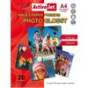 Activejet Carta fotografica ActiveJet 20 fogli A4 200gr AP4-200G20 [EXPACJPAP0010]