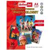 Activejet Carta fotografica Activejet A4 AP4-180G20C 20 fogli 180g/m2 [EXPACJPAP0009]