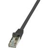 Intellinet Cavo di rete Patch in CCA Schermato Cat. 6 Nero F/UTP 5 m Bulk
