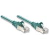 Intellinet Cavo di rete Patch in Rame Cat. 6 Verde UTP 3 mt