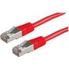 CAVO RETE 0.5M UTP CAT 6 BULK ROSSO [CRO21991521]
