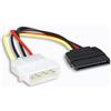 Manhattan Cavo alimentazione SATA Molex 4pin M/SATA 15pin F