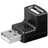 Manhattan Adattatore USB A maschio/A femmina 90°