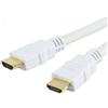 Techly Cavo HDMI High Speed con Ethernet A/A M/M 5 m Bianco