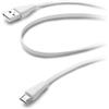 Cellularline Cavo USB Cellular Line USBDATACMICROUSBW MicroUsb WHITE