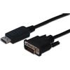 Digitus Adattatore DVI Digitus DisplayPort-St. > 24+5 DVI-St. 3,0m [bk] [AK-340301-030-S]