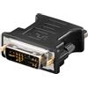 Goobay Adattatore Video Analogico DVI Maschio / VGA Femmina Nero