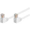 Intellinet Cavo di rete Patch Angolato 90° CCA Cat. 5e Bianco UTP 3 m