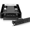 Icybox Adattatore hard disk/ssd 2,5-3,5 IcyDock SATAI-III 7-15mm sw [MB882SP-1S-3B]
