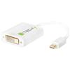 Techly Adattatore Mini DisplayPort (Thunderbolt) 1.2 / DVI 15cm Bianco