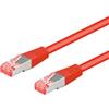 Wentronic Cavo di rete Wentronic Cat6a S/FTP 2m rosso RJ45/RJ45 [71873]