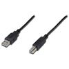 Digitus Cavo usb Digitus usb 2.0 connettori A-B 1m nero [AK300102010S]