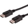 Ansmann Cavo display port Ansmann 3.0m M/M nero [AK-340103-030-S]