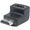 Manhattan Adattatore HDMI Delock M/F 90 gradi verso l'alto