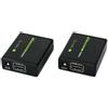 Techly Adattatore Hdmi Techly Full HD 3D su cavo Cat. 5E/6/6A/7 fino 60 metri