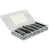 Delock Guaina Termorestringente Delock Kit 100 Tubi Nero per Isolamento Cavi