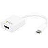 Techly Adattatore Techly da USB 3.1 Tipo C M a HDMI 1.4 F