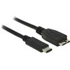 Delock Cavo usb 3.1 Delock C-> micro B St/Bu 0.50m nero [83676]