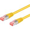 Goobay Cavo di rete Goobay RJ45 S/FTP Cat6a 2.00m Giallo [93740]