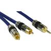 Inline Cavo audio InLine 89939P Premium 2x /3,5mm 2m blu