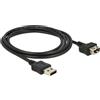 Delock Cavo Usb Delock A -> A St/Bu 2.00m Easy Usb Shape [83665]