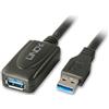 Lindy Cavo Usb Lindy 43155 Usb 3.0 5mt nero