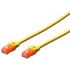Digitus Cavo di rete Digitus RJ45 U/UTP Cat6 1.00m giallo protezione della leva [DK-1612-010/Y]