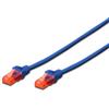 Digitus Cavo di rete Digitus Cat 6 U-Utp non schermato 3mt blu [DK1612030B]