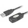 Techly Cavo Usb Techly Prolunga Attivo Usb2.0 Hi-Speed 10m