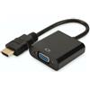 Digitus Convertitore Hdmi Digitus Hdmi-A -> D-Sub15 nero [DA-70461]