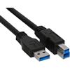 Inline Cavo usb InLine InLine 3.0 Typ-A su Typ-B 3m nero [35330]