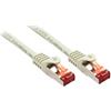Lindy Cavo di rete Lindy Basic Cat.6 S/FTP Grigio chiaro 2m [47344]
