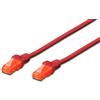 Digitus Cavo di rete Digitus RJ45 U-UTP Cat6 3.00m rosso - LSZH [DK-1617-030/R]